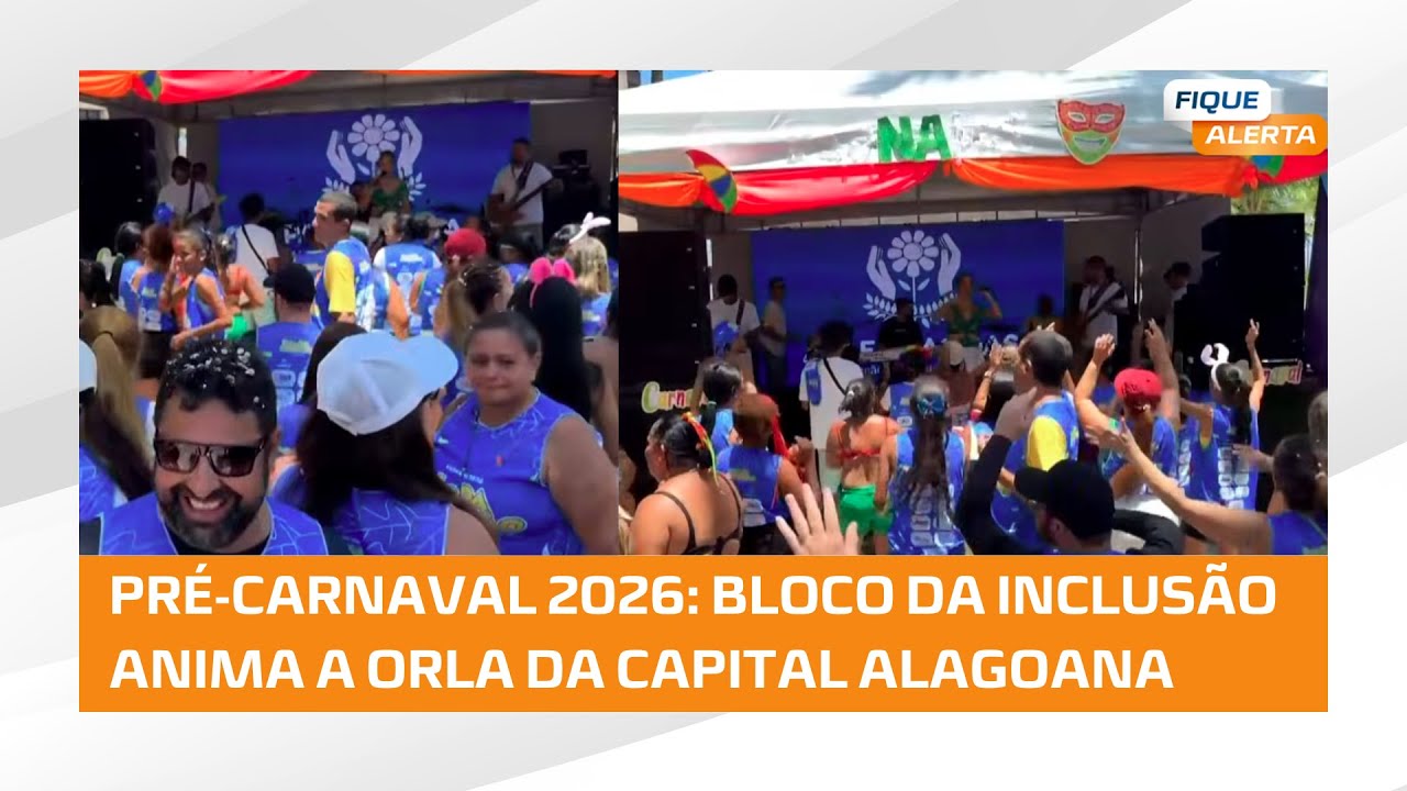 Prévias de carnaval reúnem blocos tradicionais na orla de Maceió