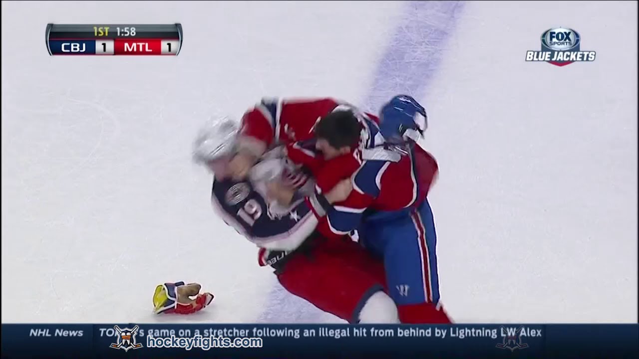 Ryan Johansen vs Max Pacioretty Mar 20, 2014