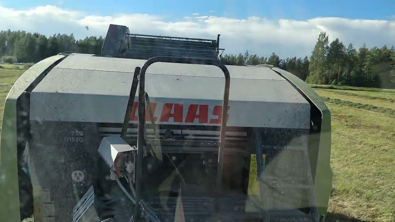 CLAAS Tuning ja märiän rehun paalaus