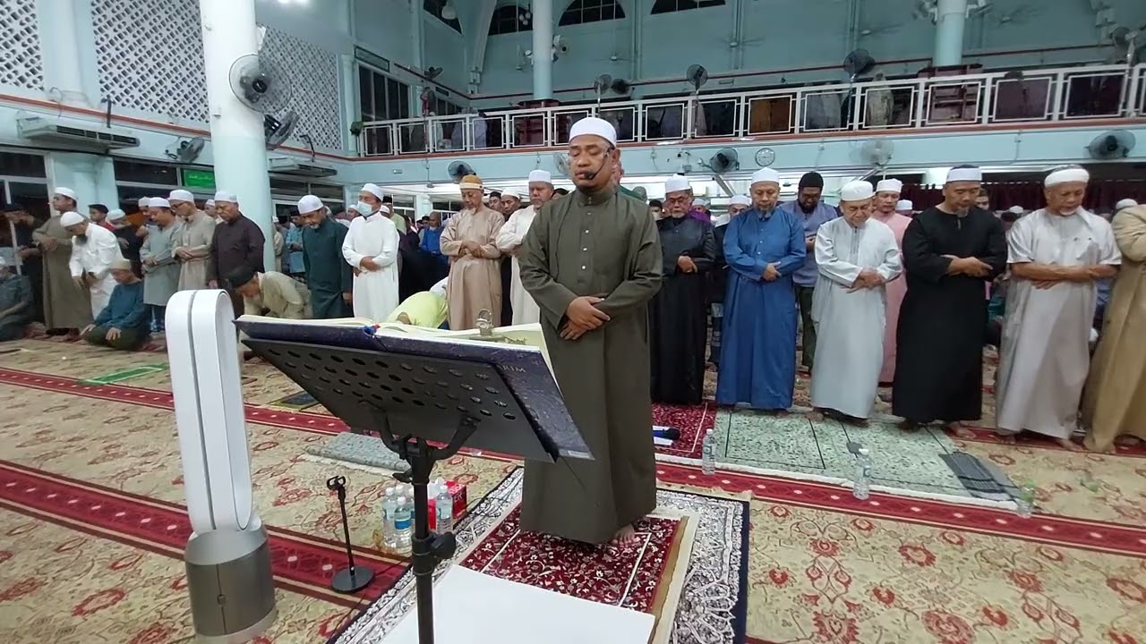 Solat Terawih 15.3.2026 Ahad 1447H. Pimpinan Imam Ust Wan Shukri Bin Wan Kadir