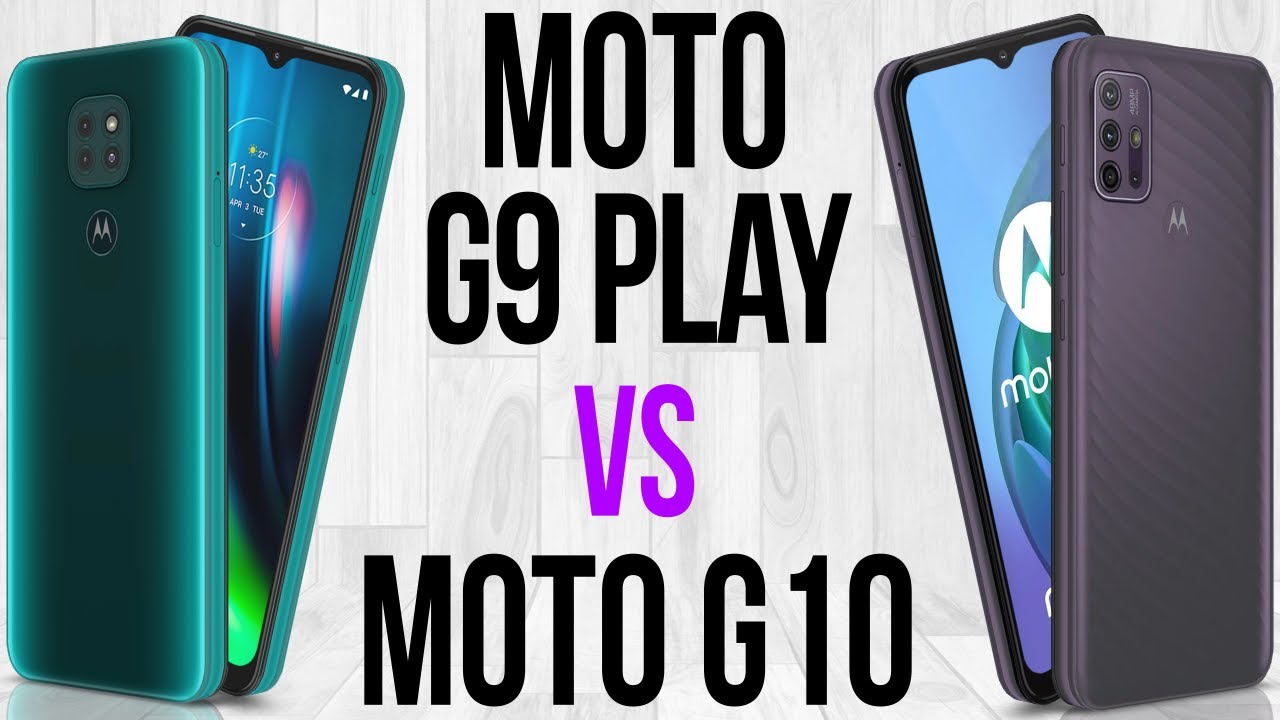 Moto G9 Play vs Moto G10 (Comparativo)
