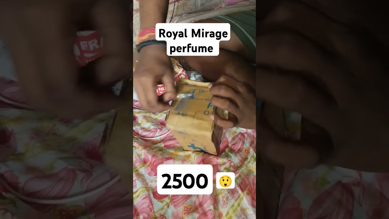 Royal mirage perfume 😲 rs 2500 #youtubeshorts #unboxing