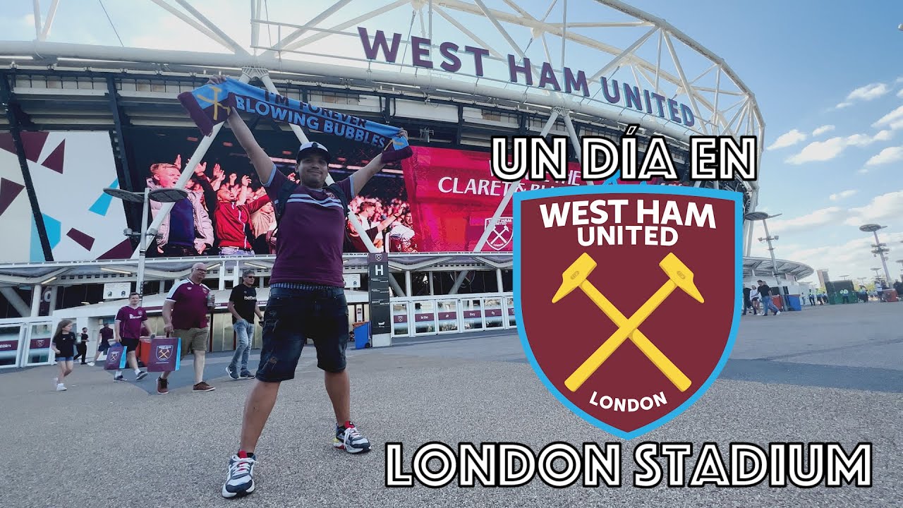 Así es un PARTIDO del WEST HAM UNITED| El ESTADIO de LONDRES: ¡FUTBOL, SUEÑOS rotos y BURBUJAS!