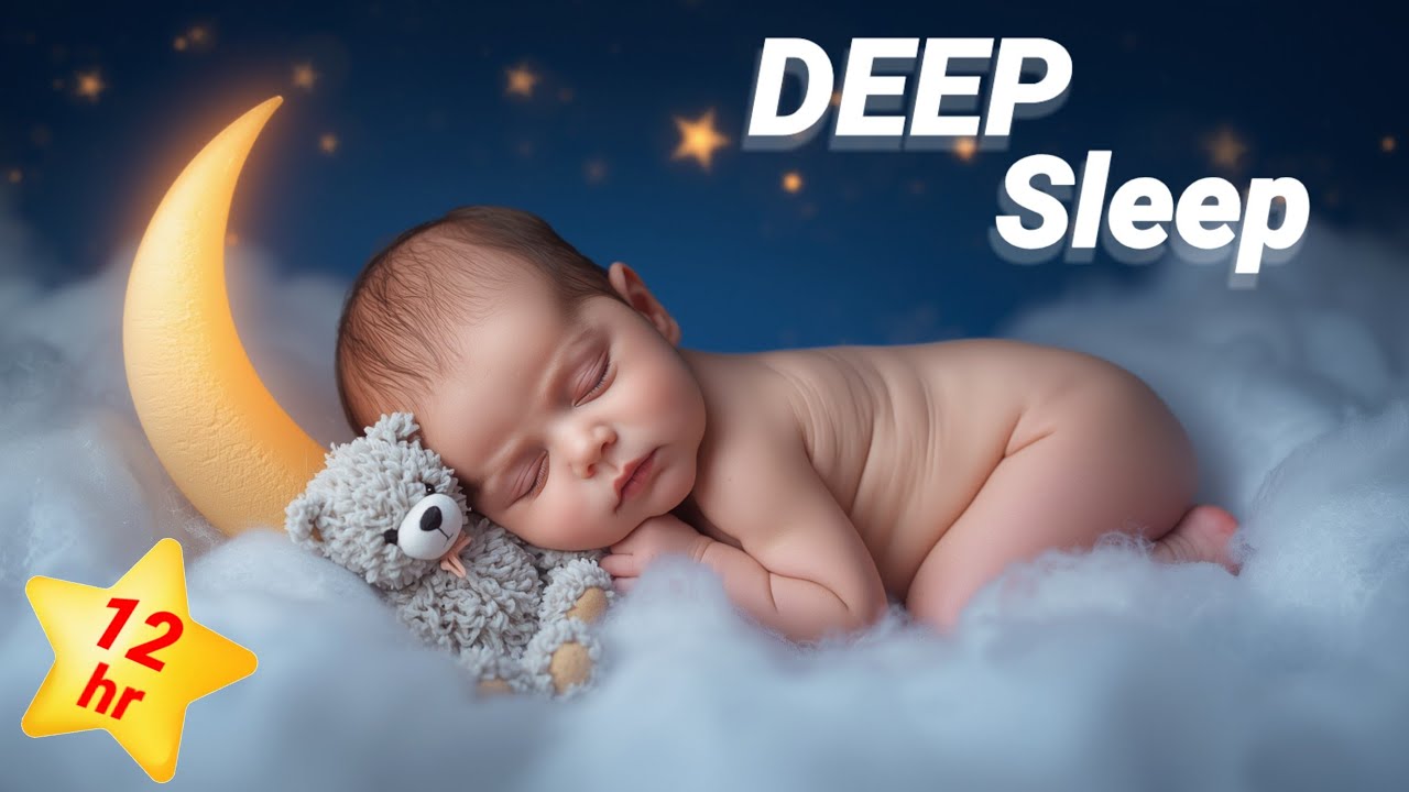 Deep White Noise for Baby Sleep (12 Hours) | Black Screen | No Distractions |  No cry baby
