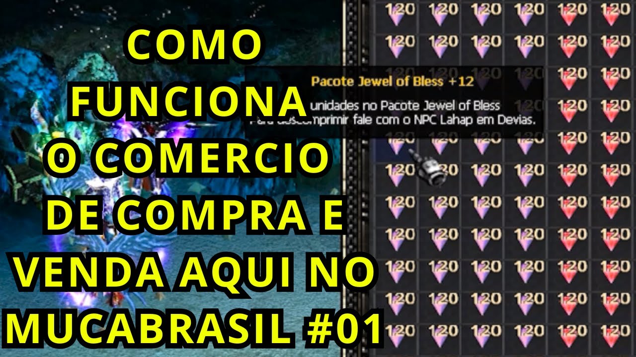 Como Funciona o Comércio de Compra e Venda Aqui No MUCABRASIL #01 /#muonline #guiaparainiciantes