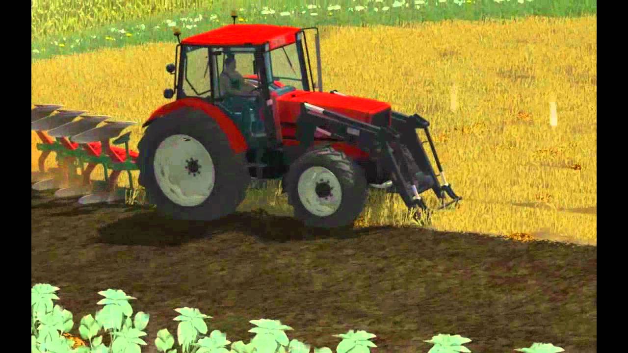 Landwirtschafts Simulator 2011 Rozrzucanie Obornika & Orka 2011 Zetor 10540 Ursus 5314
