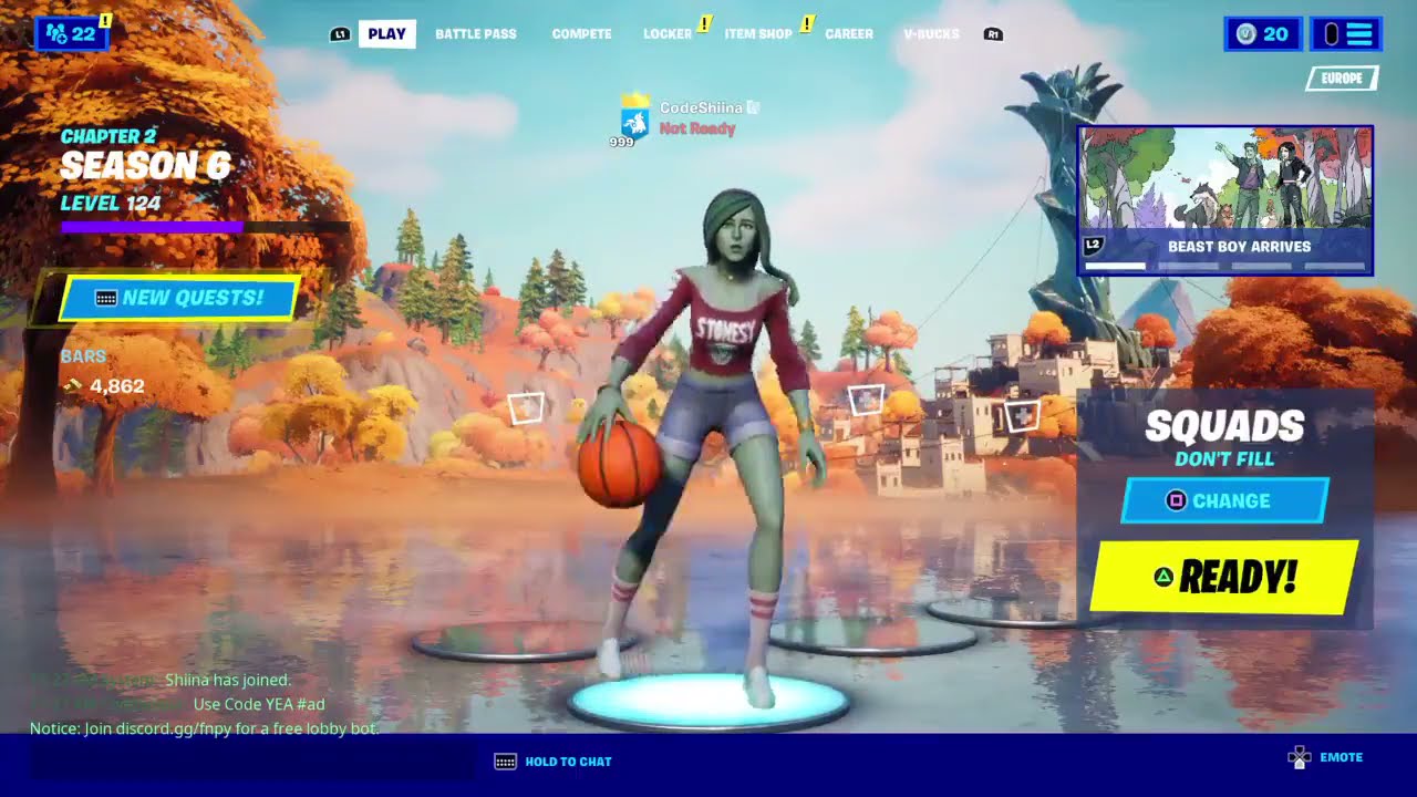 *NEW* Encrypted Basketball Dribble emote showcase (NBA Upcoming Collab)