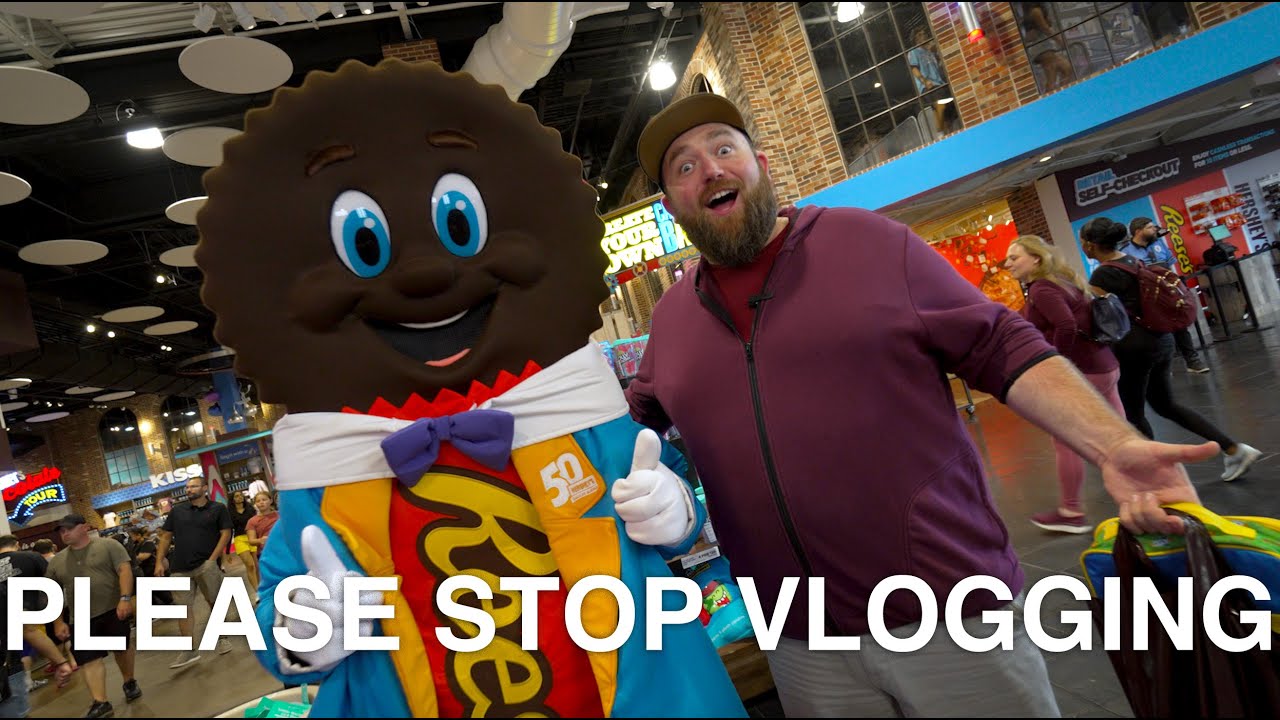 rope drop Hershey CHOCOLATE WORLD 50th