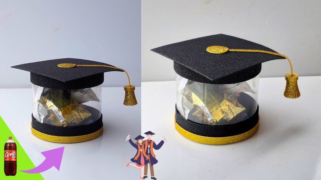 Lembrancinha de Formatura com Garrafa Pet