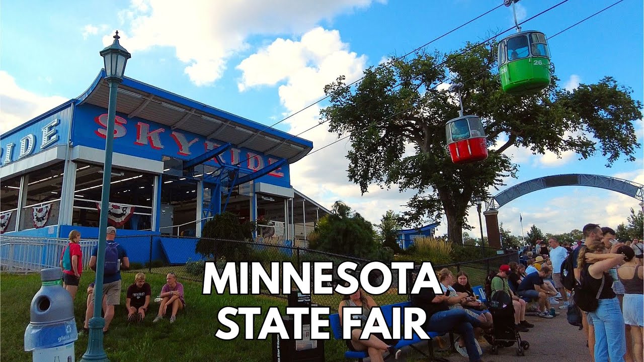 Walking the 2025 Minnesota State Fair - 4K Walkthrough