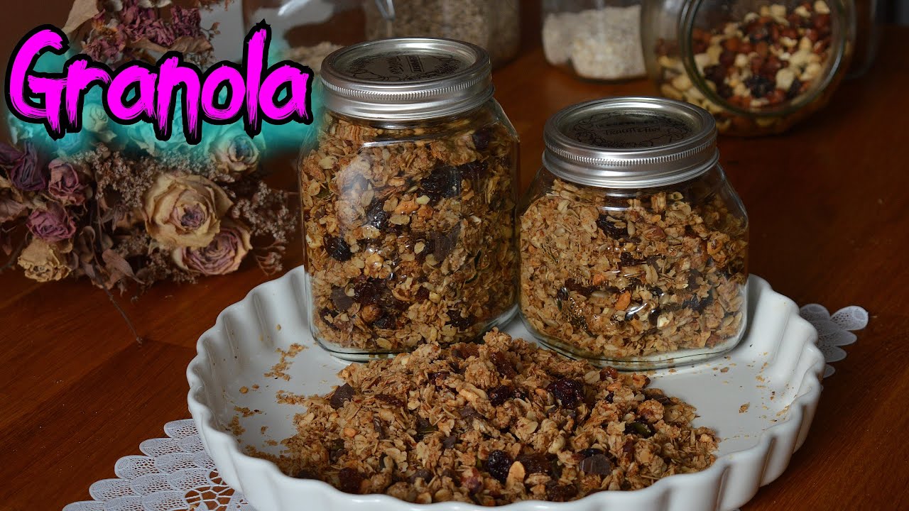 ZDRAVO SAVRŠENSTVO ❗️RECEPT ZA DOMAĆU GRANOLU/GRANOLA RECIPE/REZEPT FÜR GRANOLA/2024