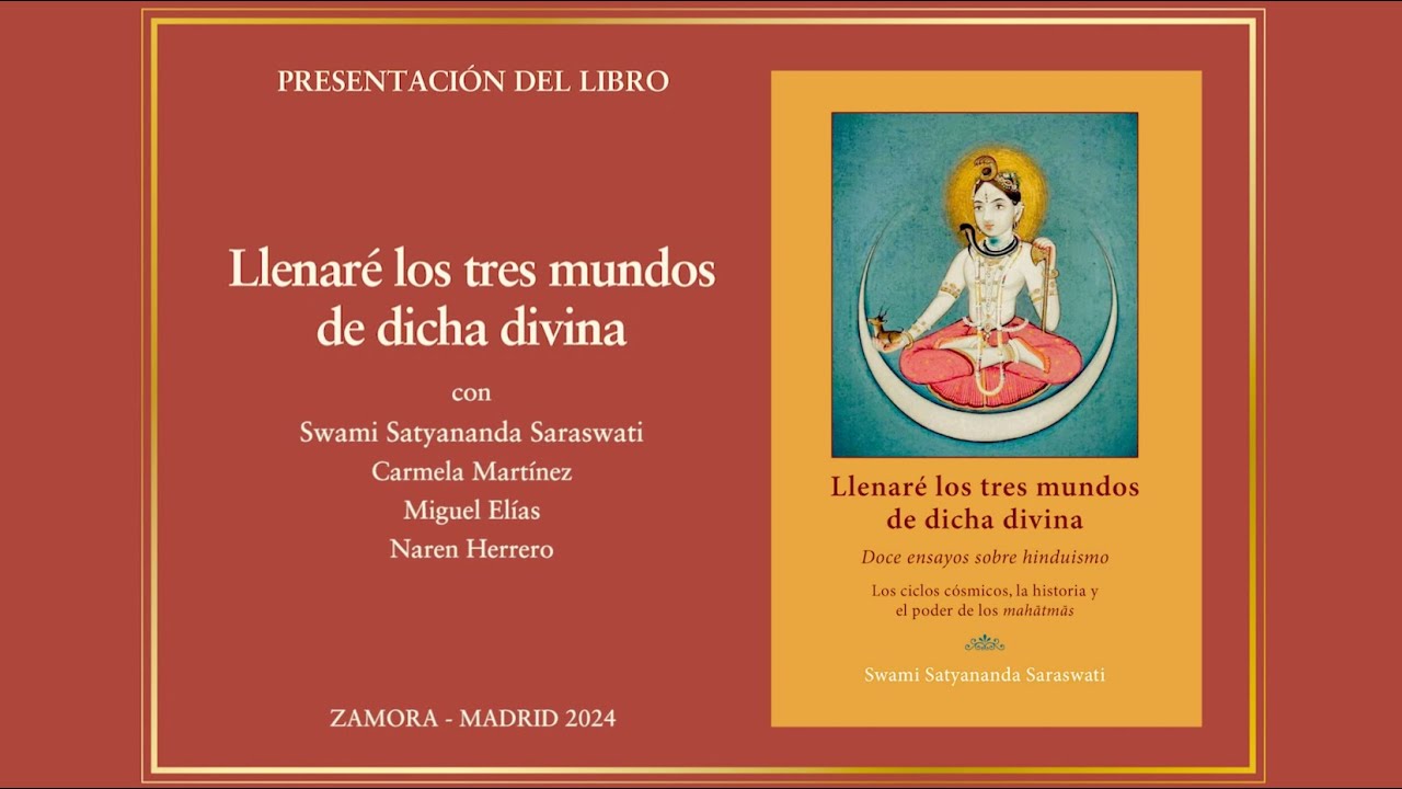Llenaré los tres mundos de dicha divina: Presentación del libro, Swami Satyananda |English subtitles