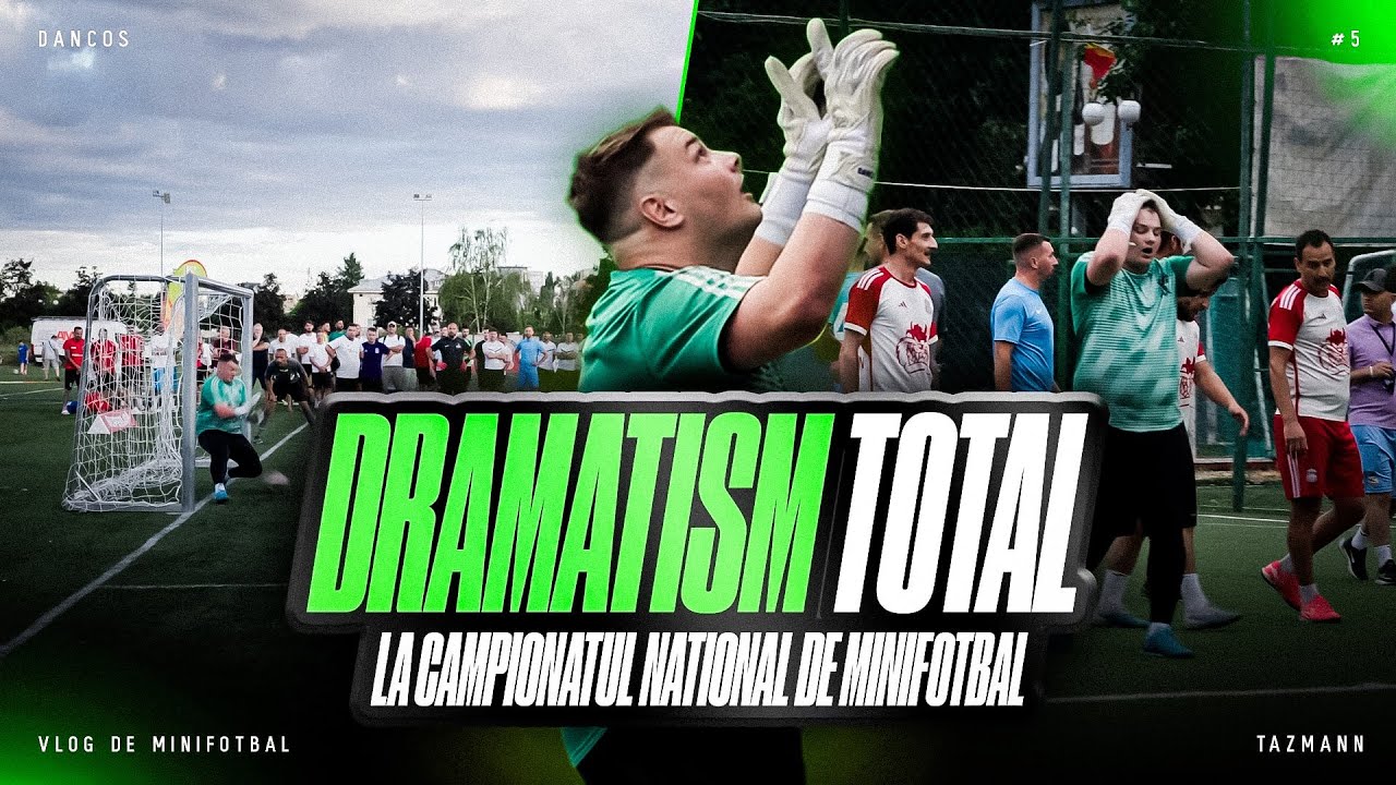 DRAMATISM TOTAL LA CAMPIONATUL NATIONAL DE MINIFOTBAL