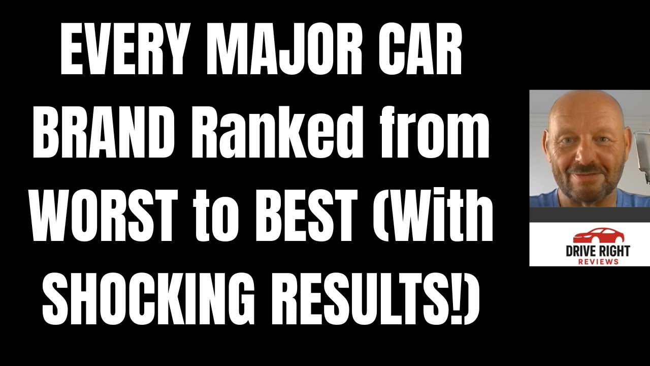 25 MAJOR CAR BRANDS GRADED from WORST to BEST WITH SOME SHOCKING RESULTS!
