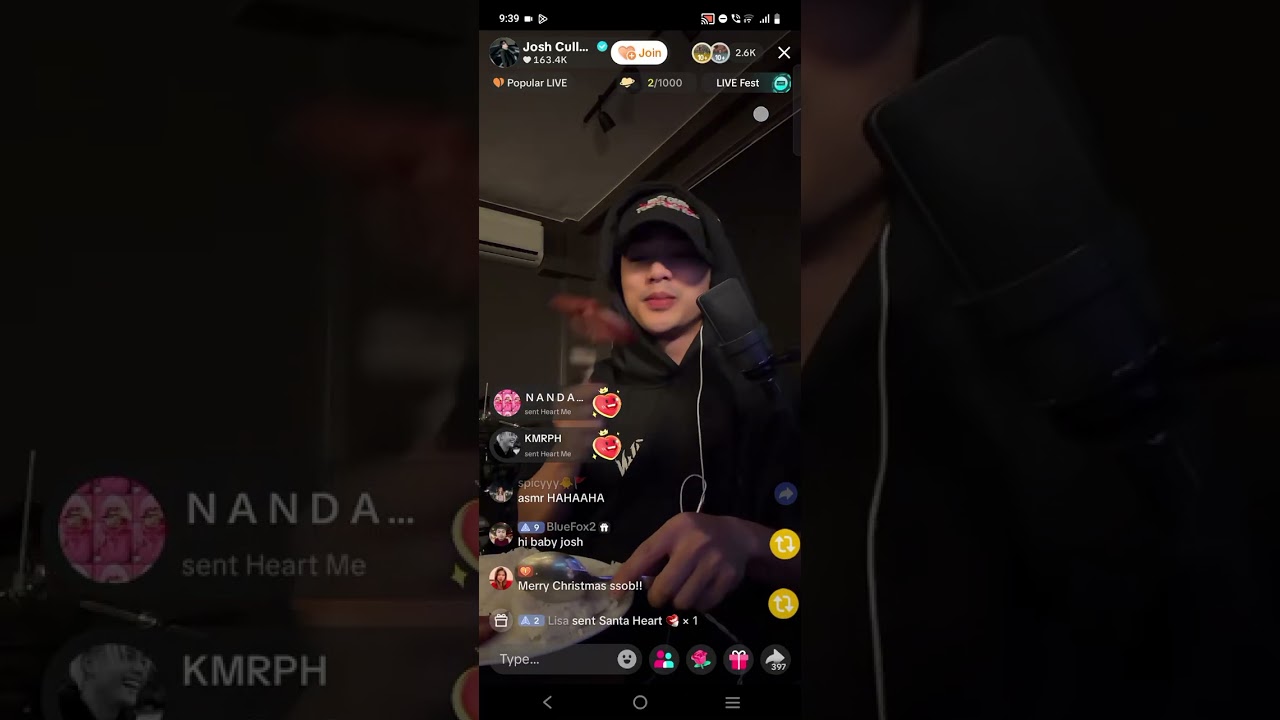 sb19 josh live 12 25 25