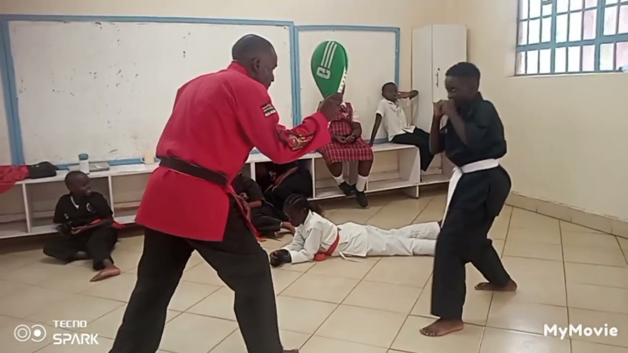 Neema oasis school and St John's school American kenpo karate club 