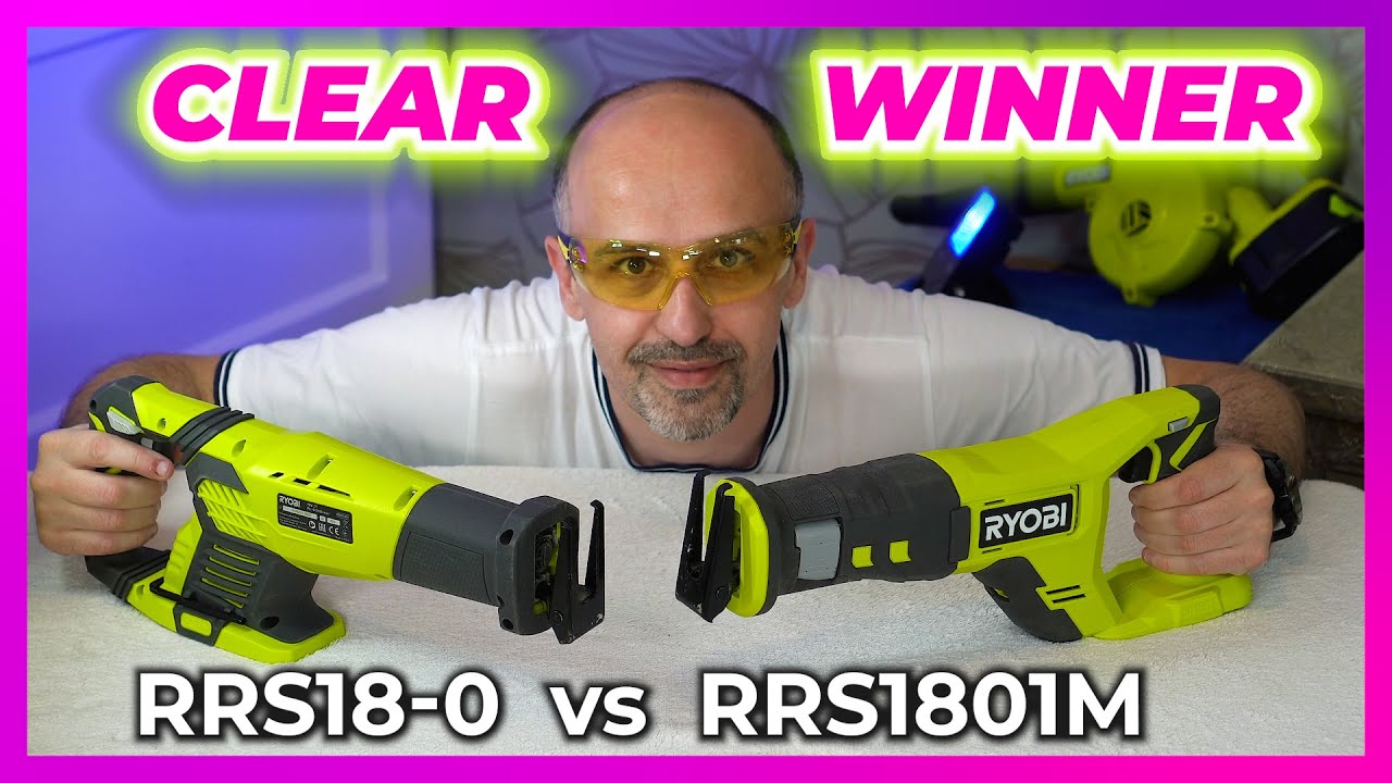 RYOBI New vs Old RECIPROCATING SAW - RRS18-0 vs RRS1801M