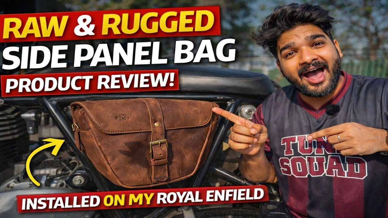 Royal Enfield Side Panel Bag Review | RAW & RUGGED – Worth It?