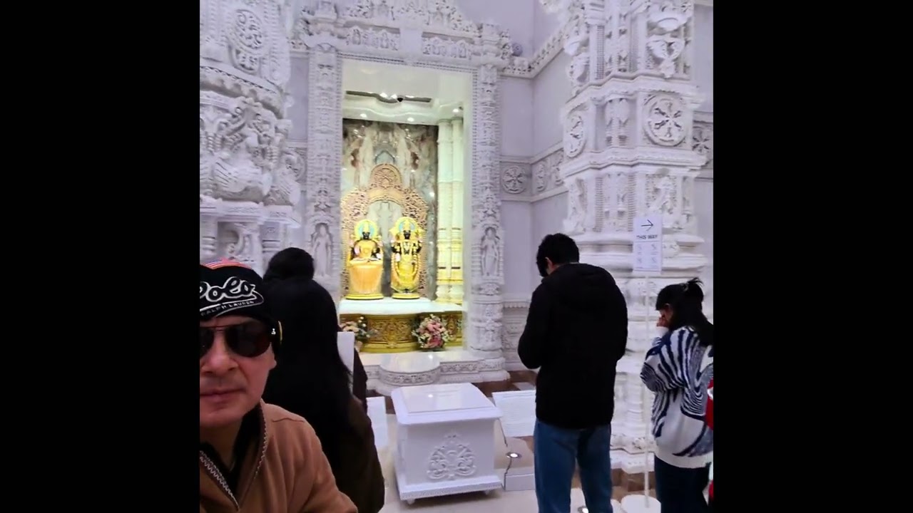 Visit of BAPS Swaminarayan Akshardham.Location: Robbinsville, New Jersey