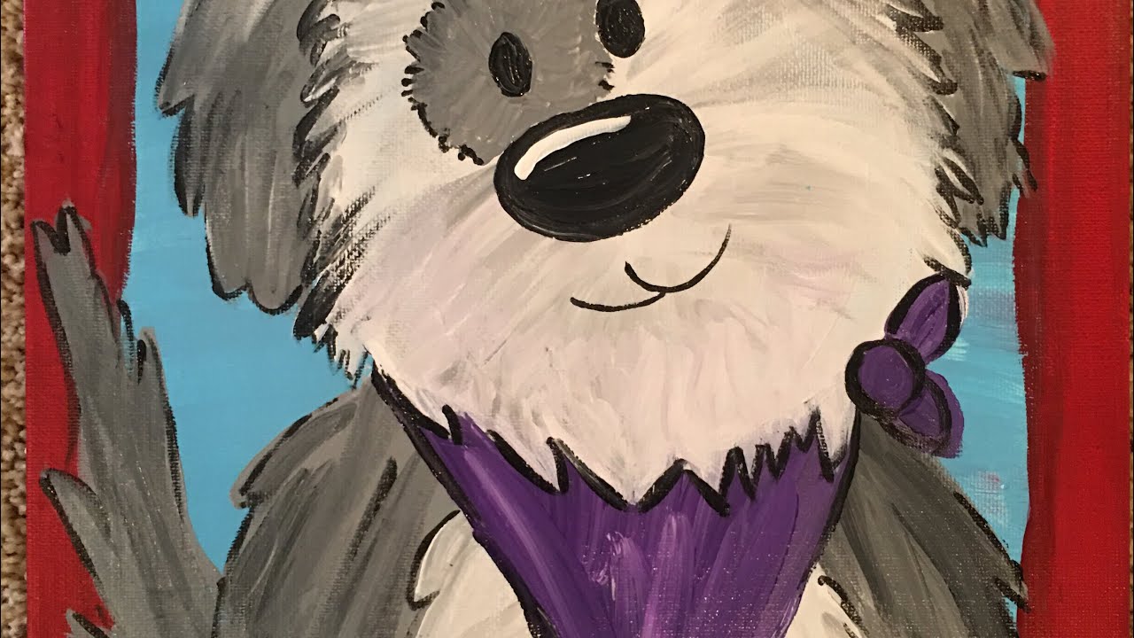 Kids Puppy painting