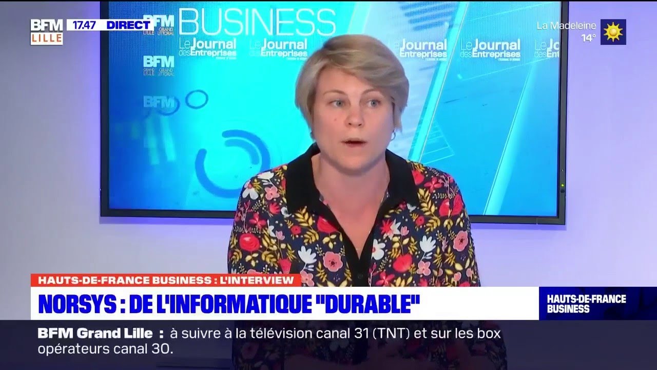 Hauts-de-France Business: l'émission du 27/04 avec Mathilde Durie, directrice du groupe Norsys