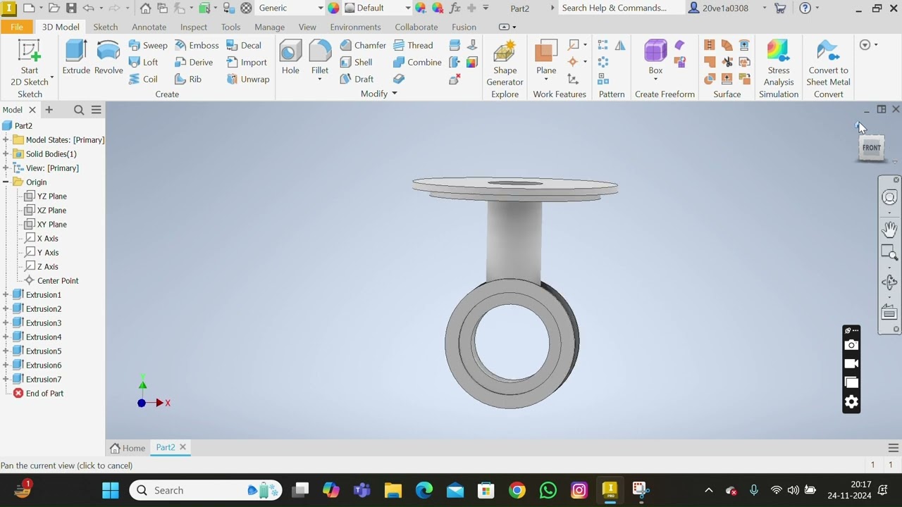 HOW TO DESIGN SHOCK ABSORBER IN INVENTOR PROFESSIONAL