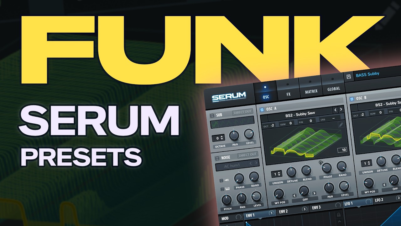 FUNK SYNTHS &ndash; Serum presets | Electro Funk / G-Funk / Nu-Funk / Funk House (NO TALKING)