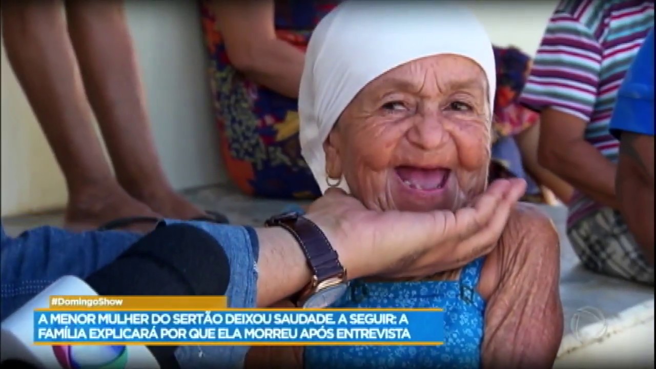 Domingo Show presta homenagem à Maria das Piabas