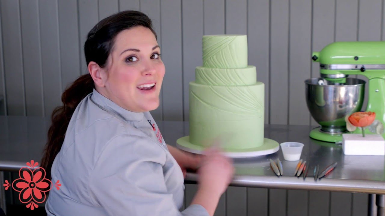 Ruching Tutorial (Making your Cake Look Like Gathered Fabric)