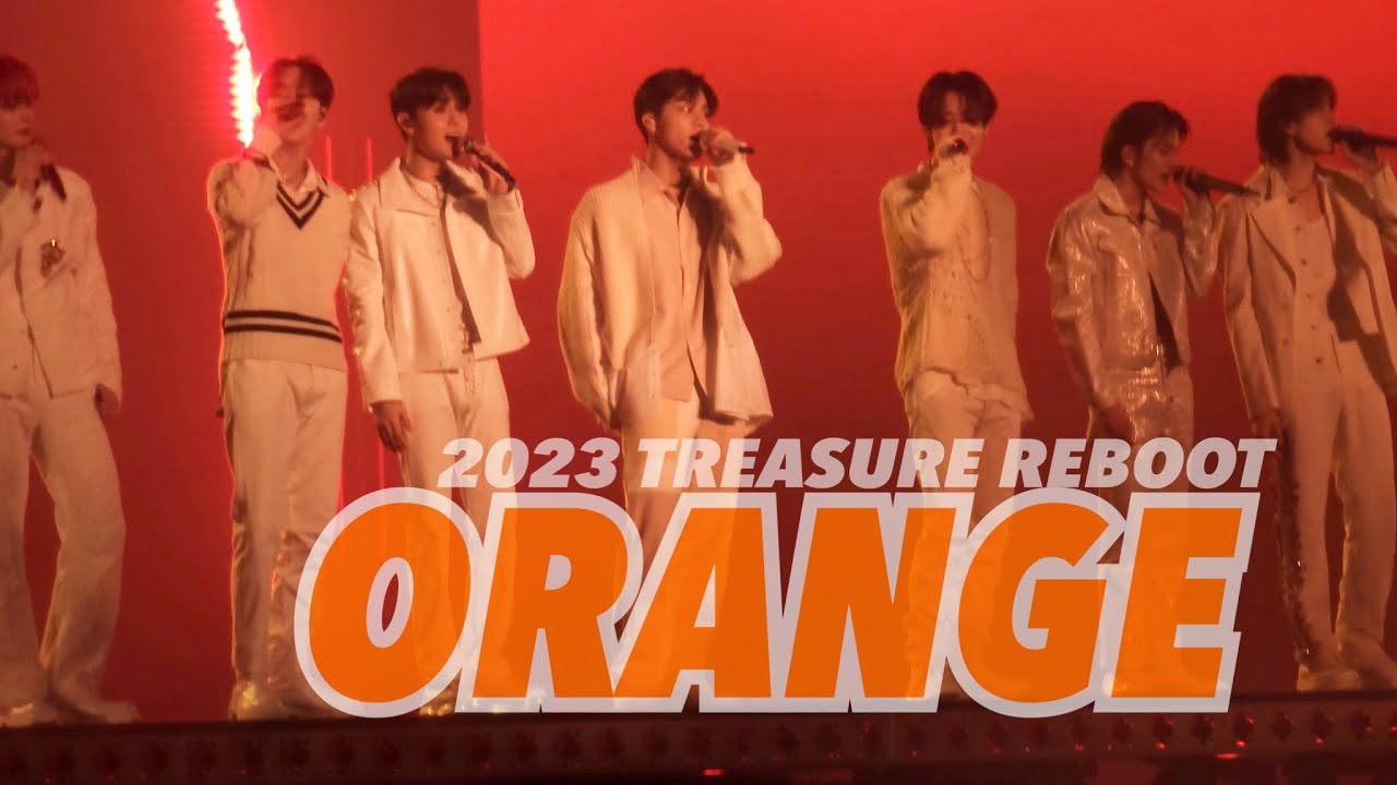 [4K] 231215 TREASURE REBOOT CONCERT 트레저 콘서트 오렌지 ORANGE full
