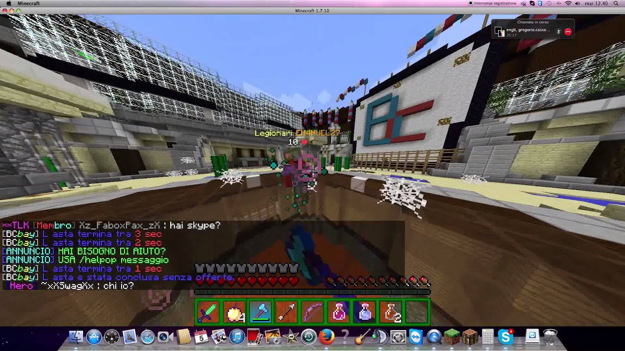 1vs1 contro EM4NUEL27 su Buincraft