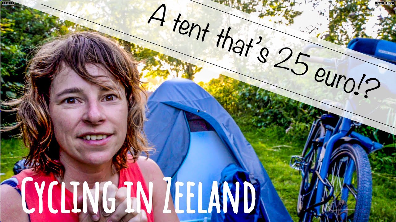 Cheapest tent for bike touring!? - Quechua MH100 - Cycling in Holland