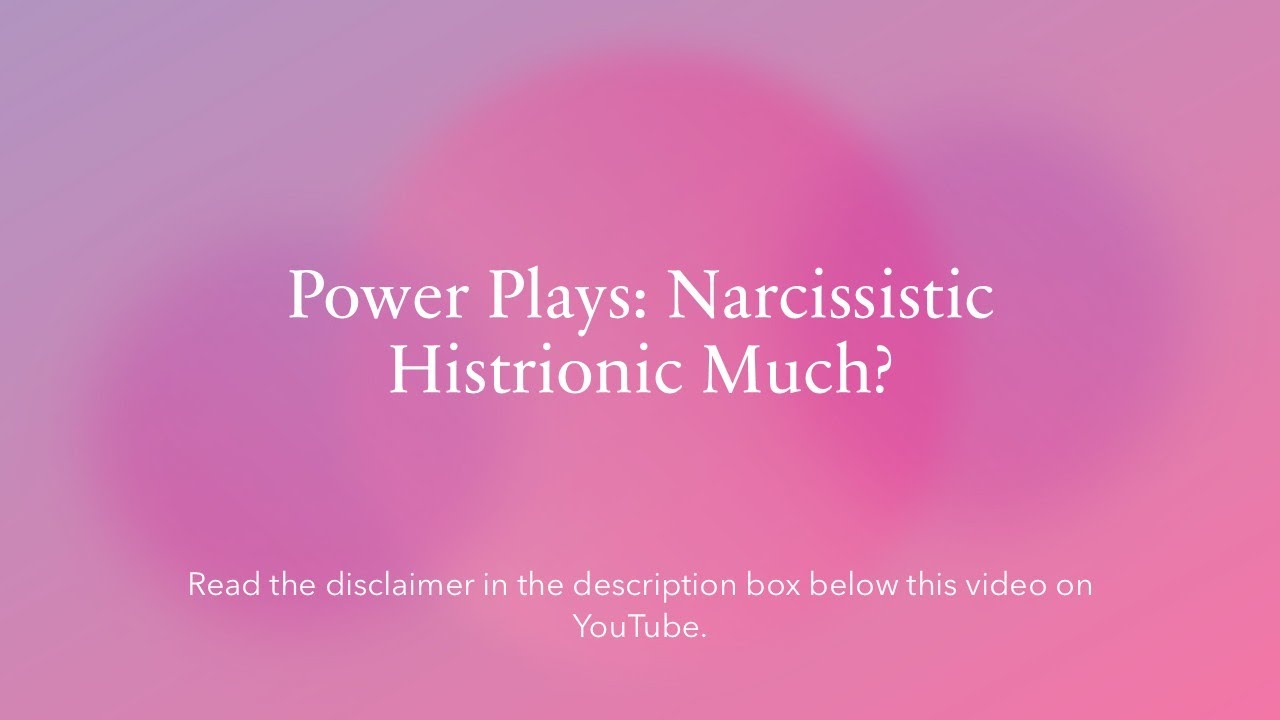 Oh Those Power Plays 🔋 Histrionic Much? 😒 Separating Myself From Their Totem Pole Superiority Game 