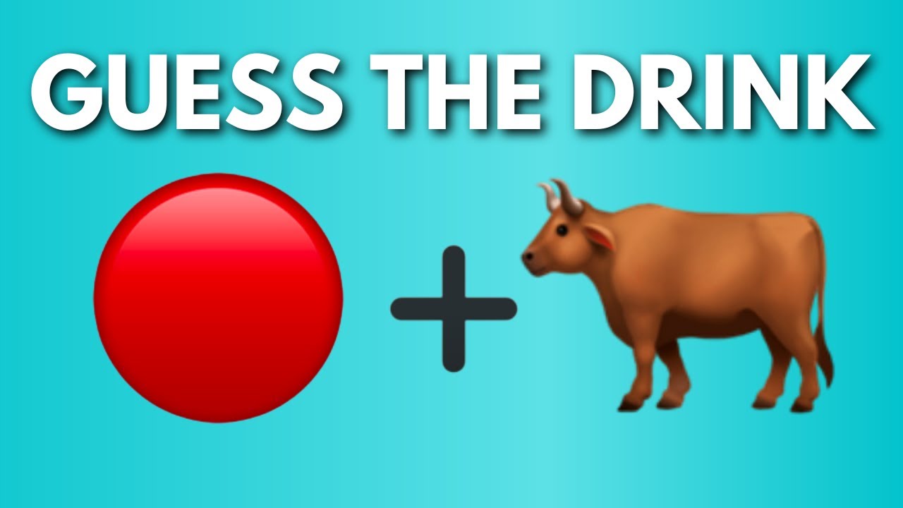 Guess The Drink By Emoji 🧃🥤🧋