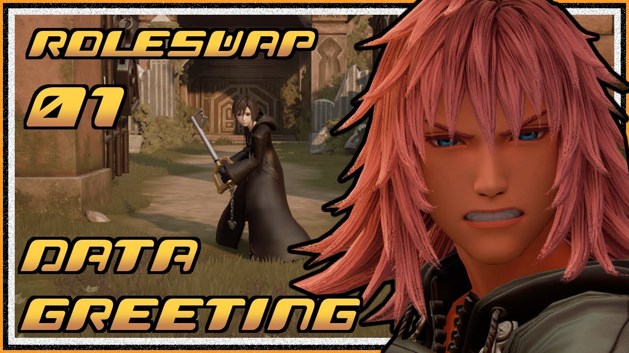 Marluxia as Axel!? | ROLESWAP 01 | KH3 Data Greeting | Fanmade cutscene