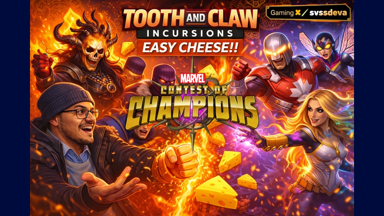 Tooth & Claw Incursions Zone 15 Clear 🔥 Kushala / Zemo / Karolina | Crystal Opening | MCOC