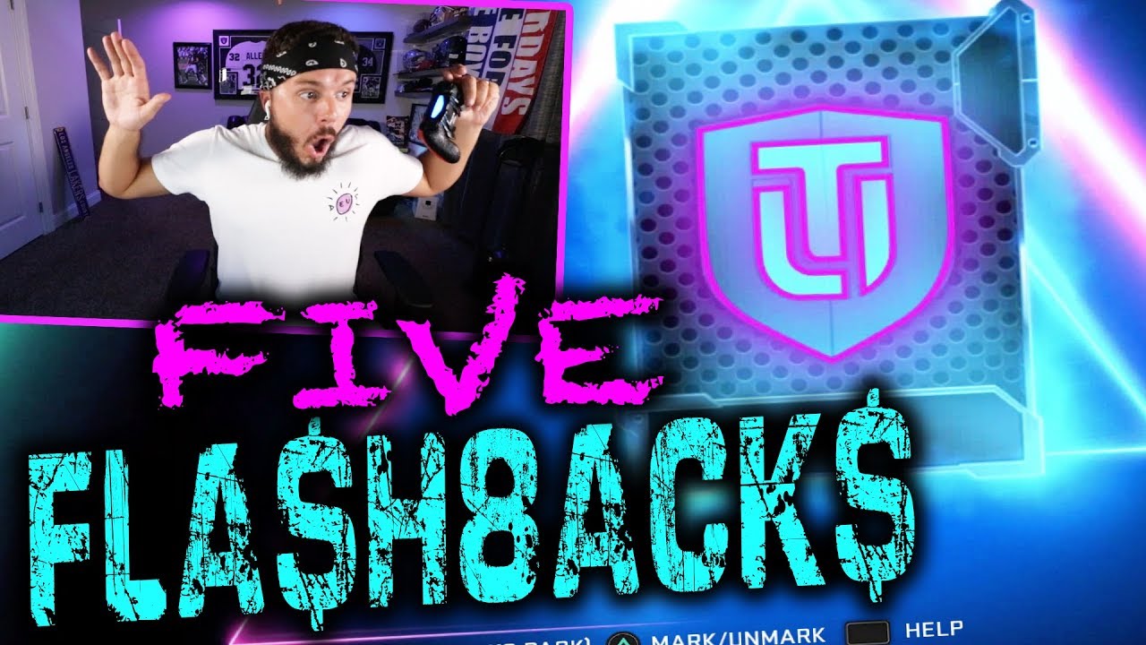 NEW FLASHBACKS!! 5 FLASHBACK PACKS!! MADDEN 19 PACK OPENING
