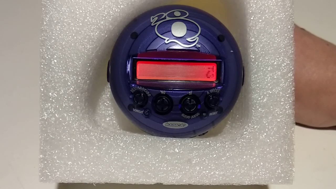 20Q Juego de inteligencia artificial, de Radica