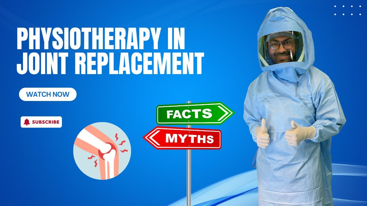 Knee & Hip Replacement Physiotherapy | Fast Recovery After MIS  #KneeReplacement #HipReplacement