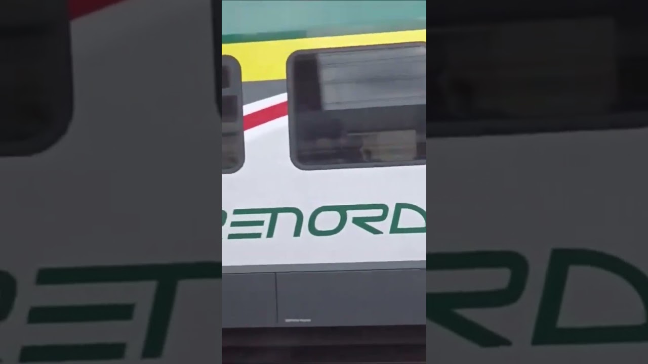 Coradia Meridian ETR 526 Malpensa Express Train Trenord stazione Milano Centrale, Italy