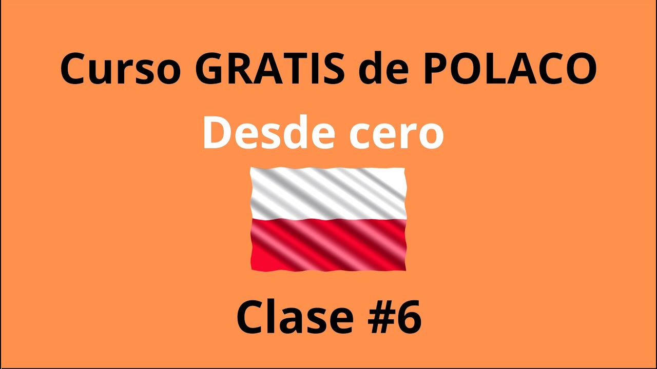 CLASE # 6 DE POLACO DESDE CERO con @Hola Alex