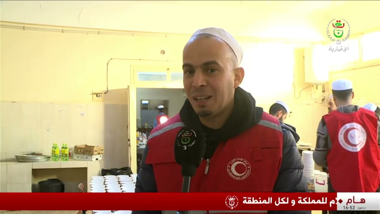 الهلال الأحمرالجزائري ينظم قافلة تظامنية بمناسبة شهر رمضان الكريم بولاية غرداية