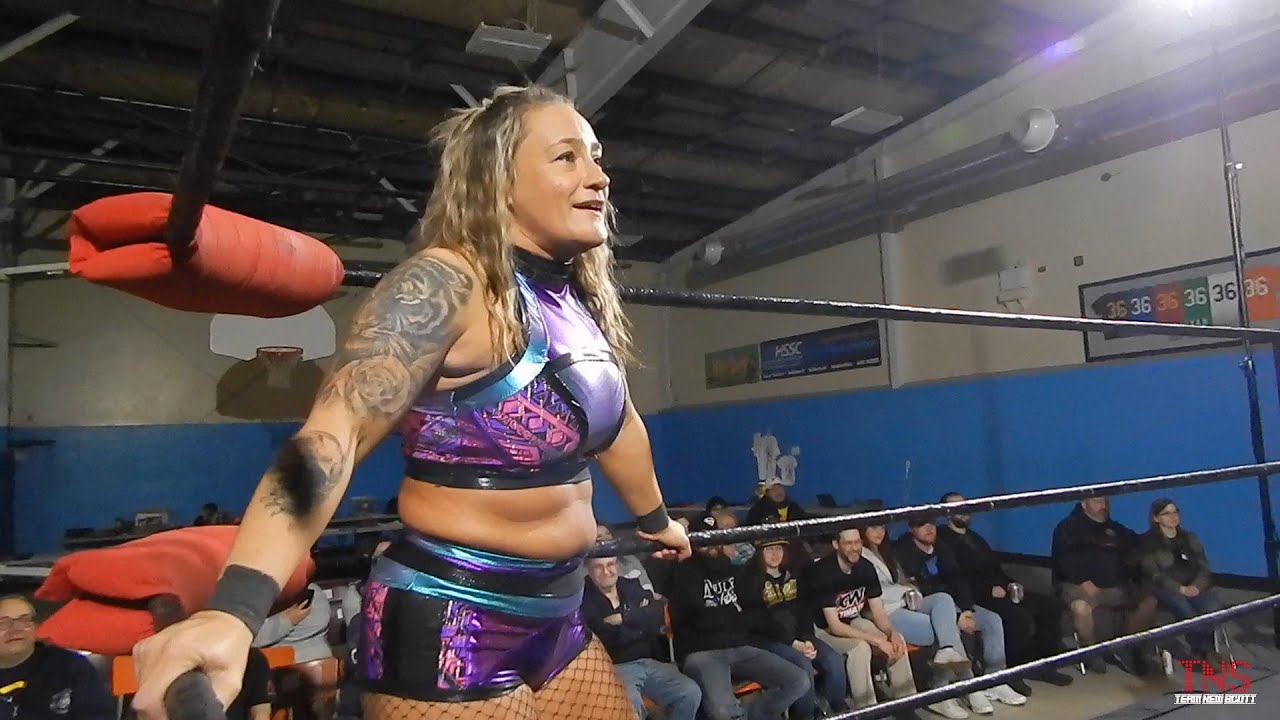 Ronnie Payne vs Max Power - Free Intergender Wrestling - UCW April 27th 2024 -