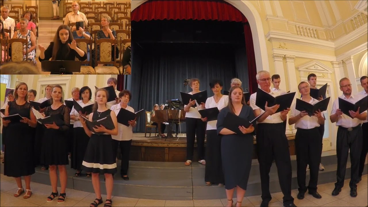 Psallite Deo, autor: Kocsár Miklós, diriguje: Yelyzaveta Yanko