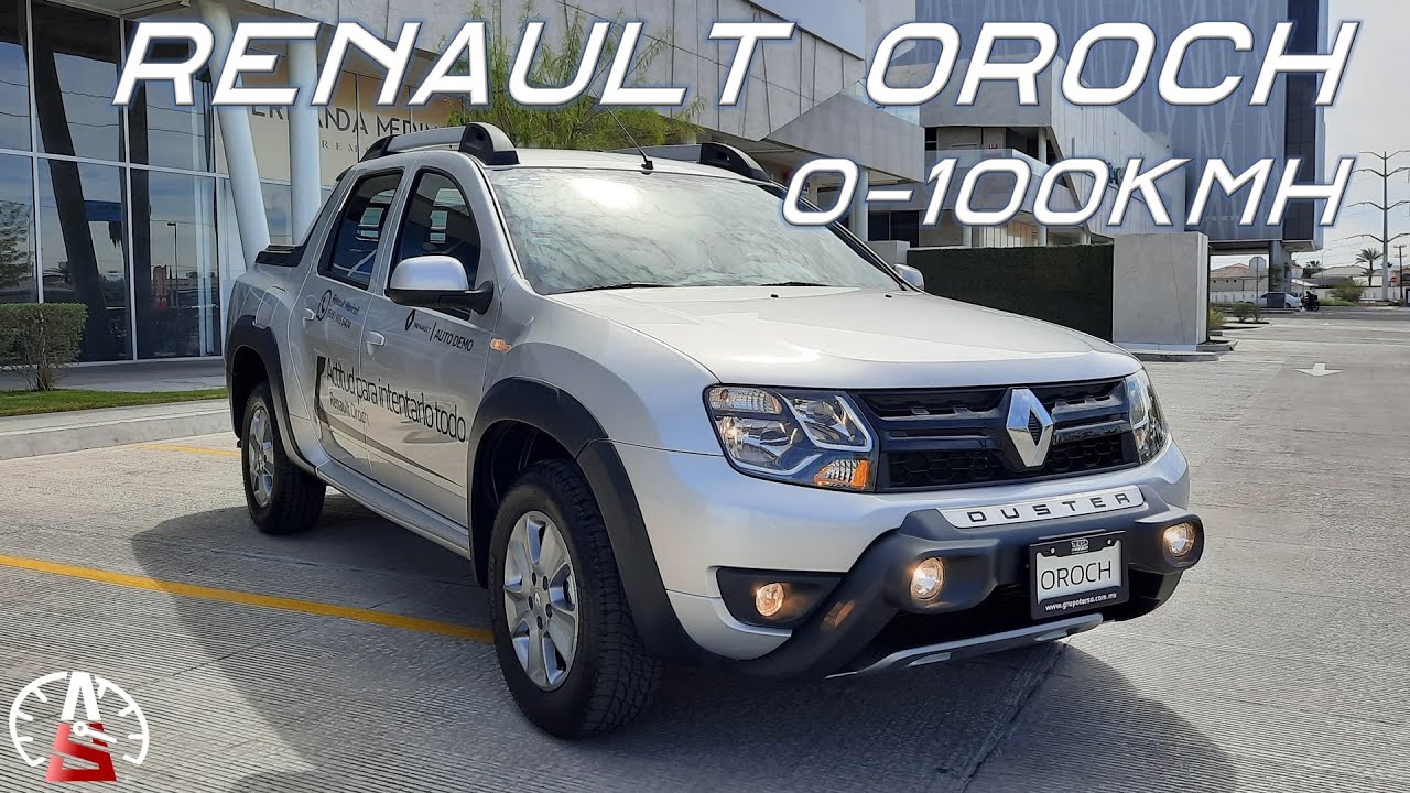Renault Oroch Manual - Mitad SUV, mitad Pick Up (0-100km/h)