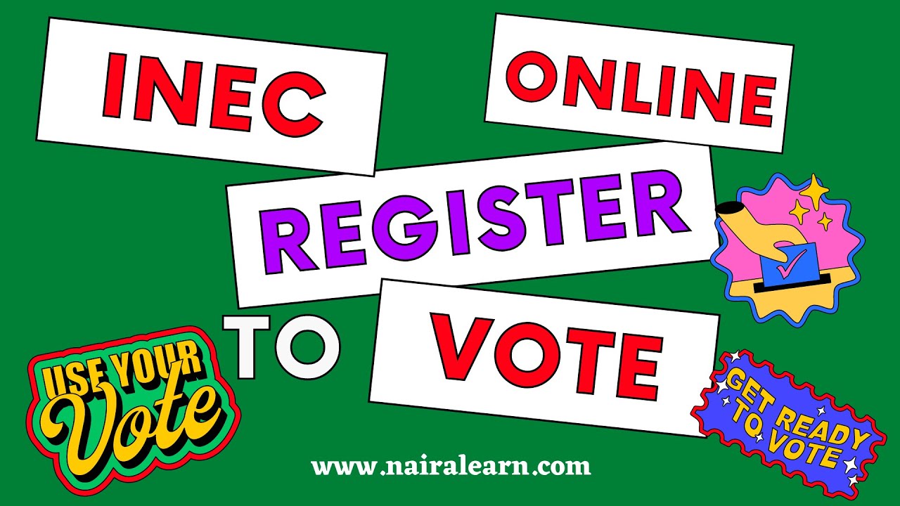 How To Register For INEC Voters Card Online