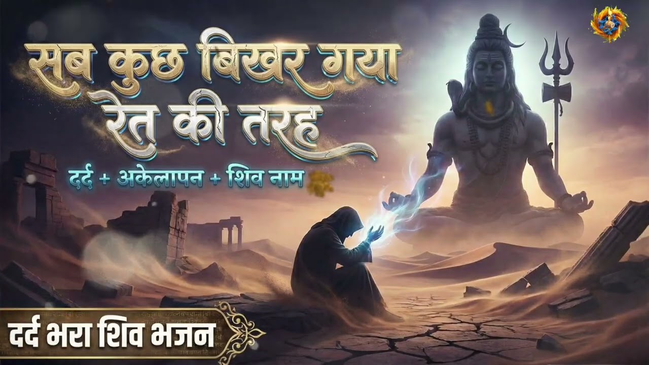 टूटे सपने, बिखरी जिंदगी और बस शिव का सहारा 🔱 | रुला देने वाला शिव भजन | Heart Touching Bhajan