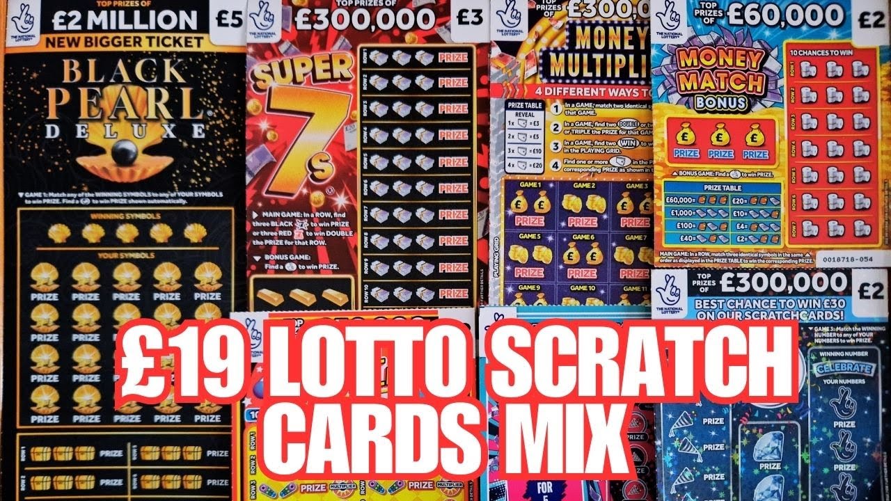 £19 UK lottery scratch cards mix #lottery #ukscratchcards #uk #viralvideo