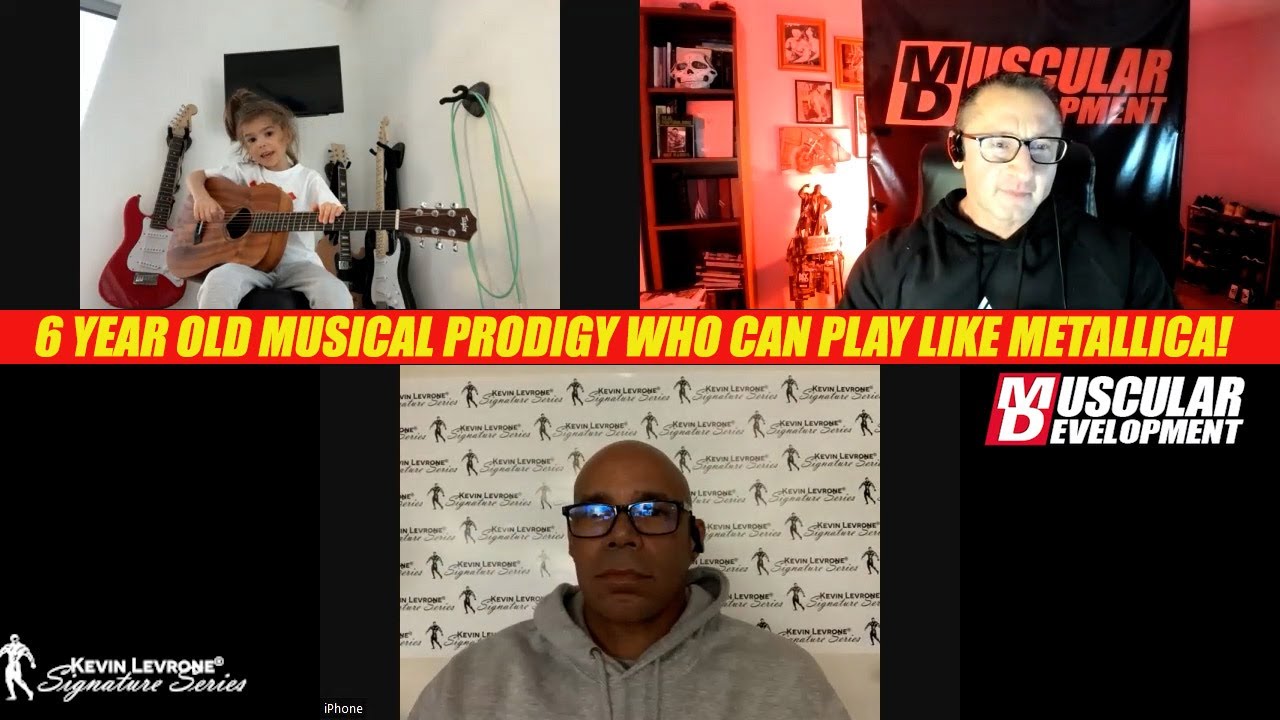 Leonardo Patrick: 6 Year Old Musical Prodigy!  MD Levrone Report starring Kevin Levrone E4 S3