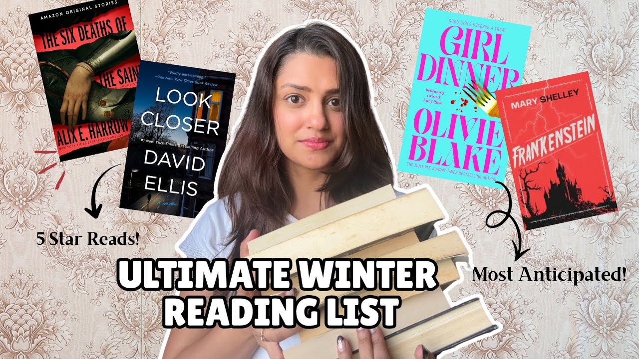 The Ultimate Winter Reading List - Top 15 Fiction Books (Thrillers, Fantasy, Dark)